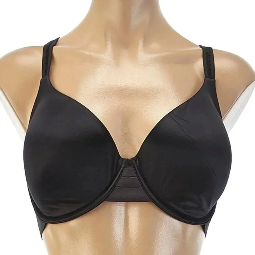 40D Maidenform DM7540 Smooth‎ Luxe Extra Cover UW Bra Black NWT